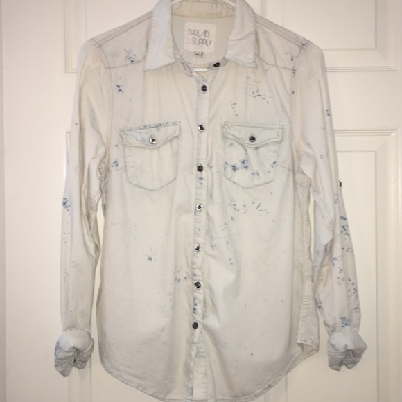 Denim button down - Picture 3 of 4